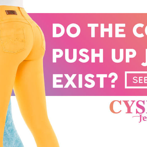 Do the colored push up jeans exist? by CYSM