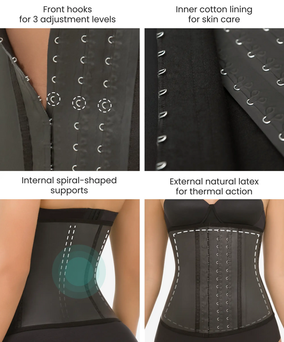 Slimming Thermal Waist Cincher 3-Pack in style 1332-CYSM Shapers- Bundle.