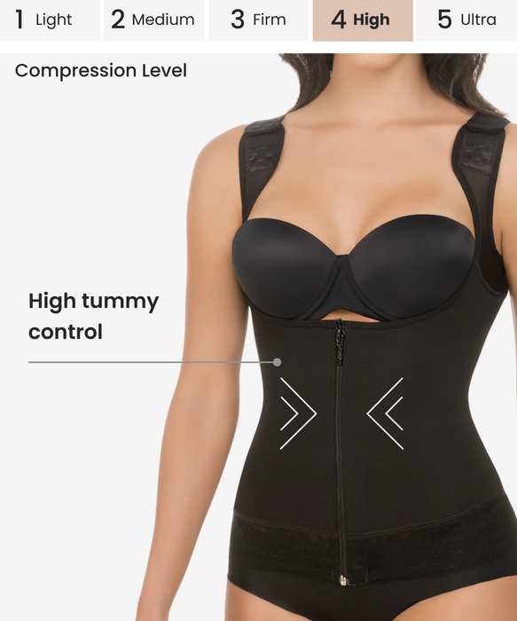 Ultra compression corset - Style 1338-CYSM Shapers- Shapewear.