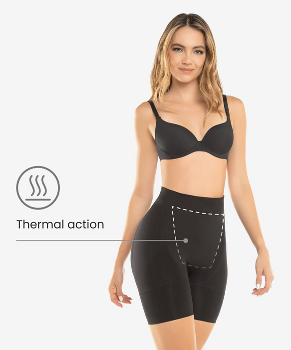 Black Seamless Shorts 4-Pack in style 1504-CYSM Shapers- Bundle.