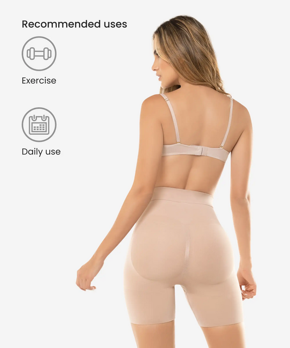 Lote de elementos esenciales para bajar de peso: faja reductora 1332 + pantalones cortos 1504