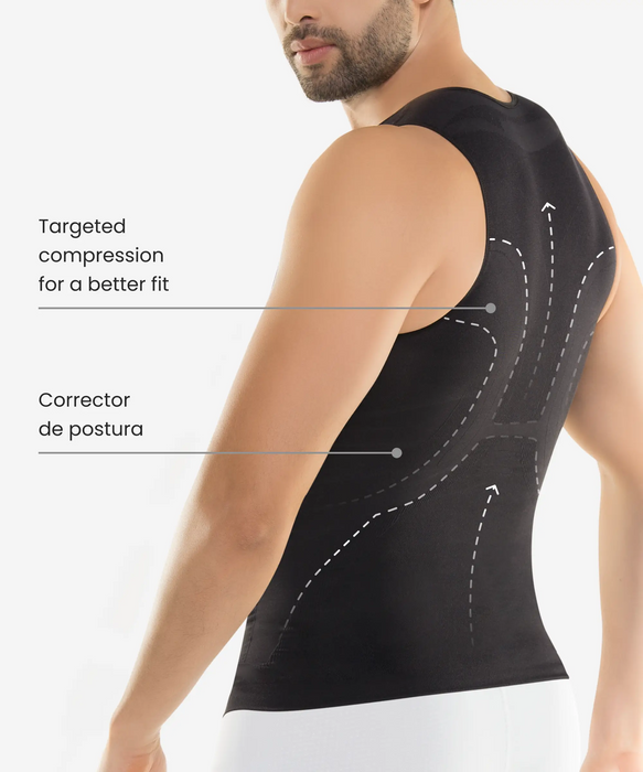 Men's seamless control compression shirt - Style 1518-CYSM Shapers- Seamless.