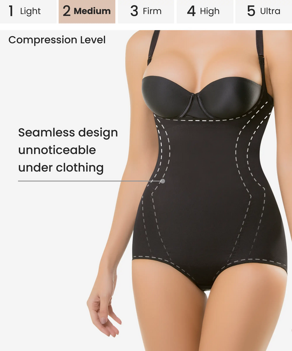 Seamless thermal abdomen focused body shaper - Styles 1577 / 1578-CYSM Shapers- Seamless.