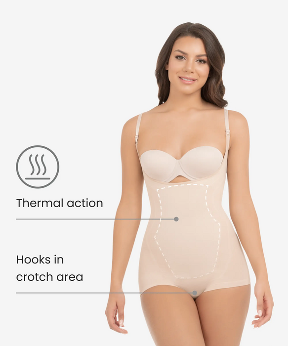 Butt-lifter slimming body shaper in boyshort seamless - Style 1584-CYSM Shapers- Seamless.