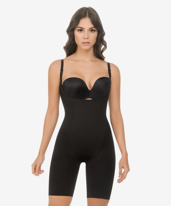 Seamless thermal action weight loss hourglass bodysuit - Style 1585-CYSM Shapers- Seamless.