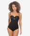 High-waist tummy control shaper in thong - Style 1596-CYSM Shapers- Seamless.