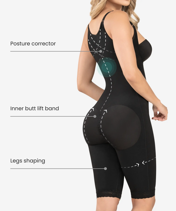 Curve-enhancing full body shaper - Style 203-CYSM Shapers- Ultra-Compresion.