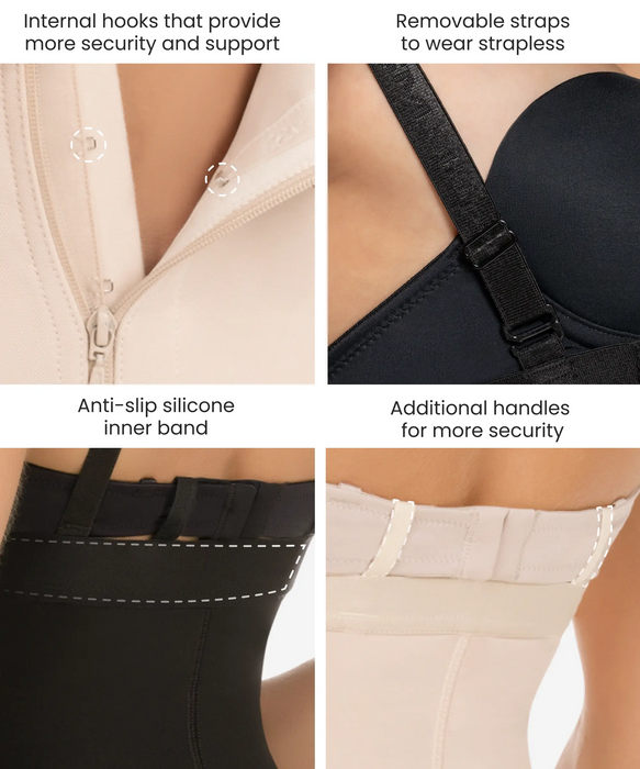 High-compression body shaper - Styles 2117 / 2118-CYSM Shapers- Ultra-Compresion.