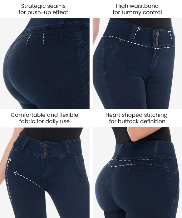 Push Up Jeans 3-Pack in style 2121-CYSM Shapers- Bundle.