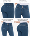 Mix Pack - 3 Push Up Jeans in styles 2128-2119-2122-CYSM Shapers- Bundle.