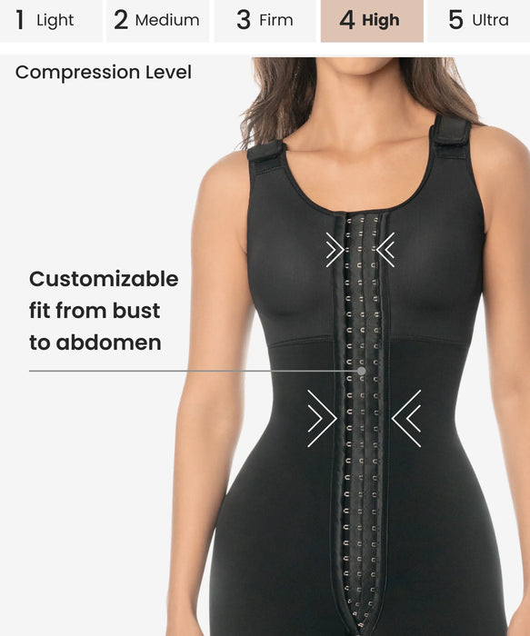 Full-body shapewear with bust support - Style 235