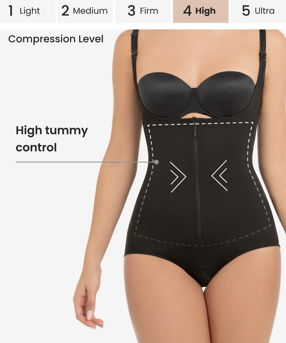 Butt-lifting compressive bodysuit - Styles 283-CYSM Shapers- Termico.