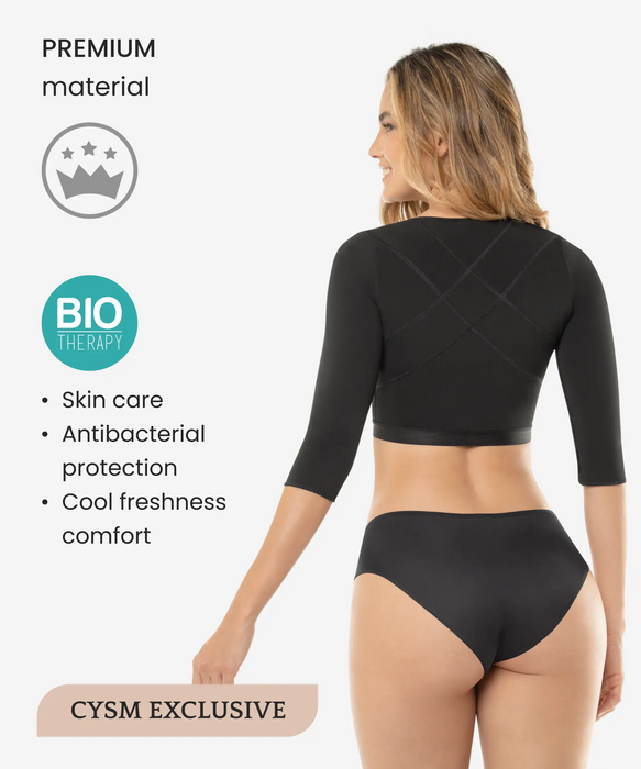 Arms and bust shaper bra with back support - Style 289-CYSM Shapers- Ultra-Compresion.