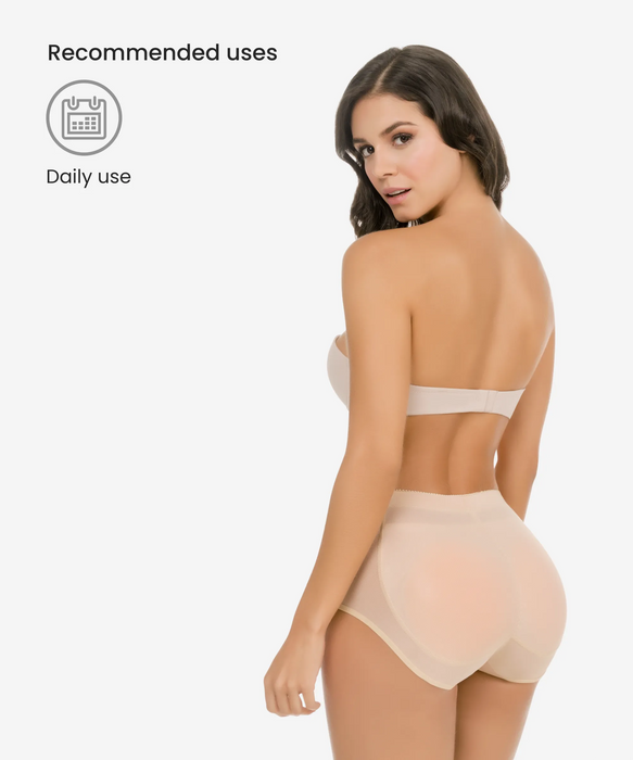 Butt-enhancing padded panty with silicone pads - Style 3-CYSM Shapers- Shapewear.