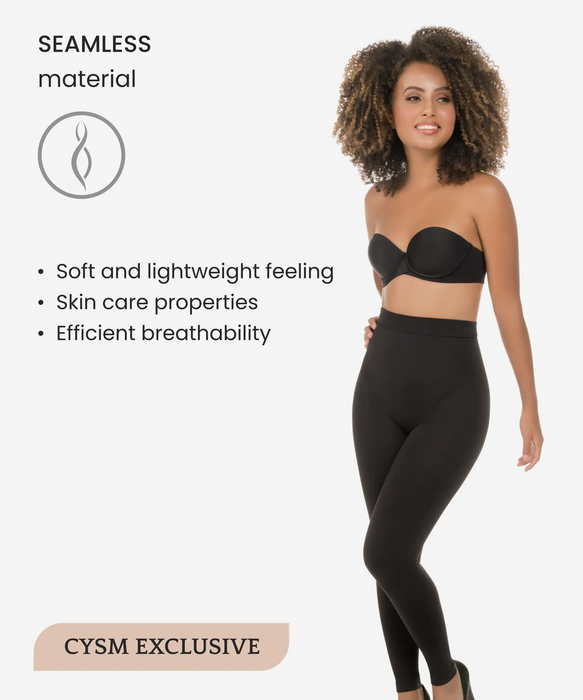 Seamless abdomen control butt-lifter leggings - Style 3108-CYSM Shapers- Seamless.