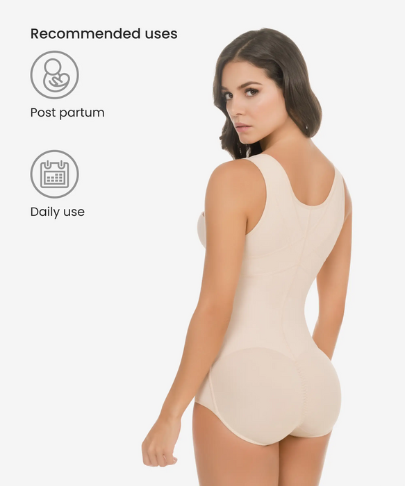 Thermal body shaper with wide straps - Style 385-CYSM Shapers- Termico.