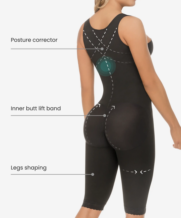 Thermal compression full body shaper - Style 393-CYSM Shapers- Termico.