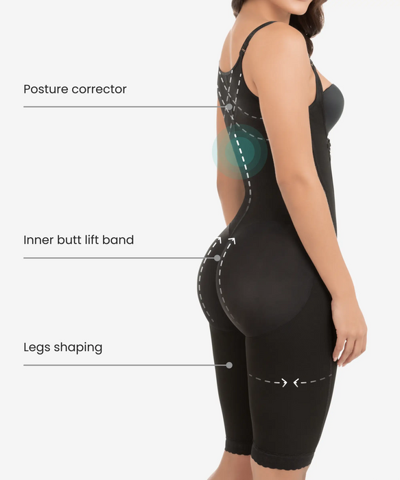 High compression full body shaper - Style 437-CYSM Shapers- Ultra-Silueta.