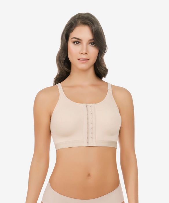 Front closure bust support bra - Style 440-CYSM Shapers- Ultra-Compresion.