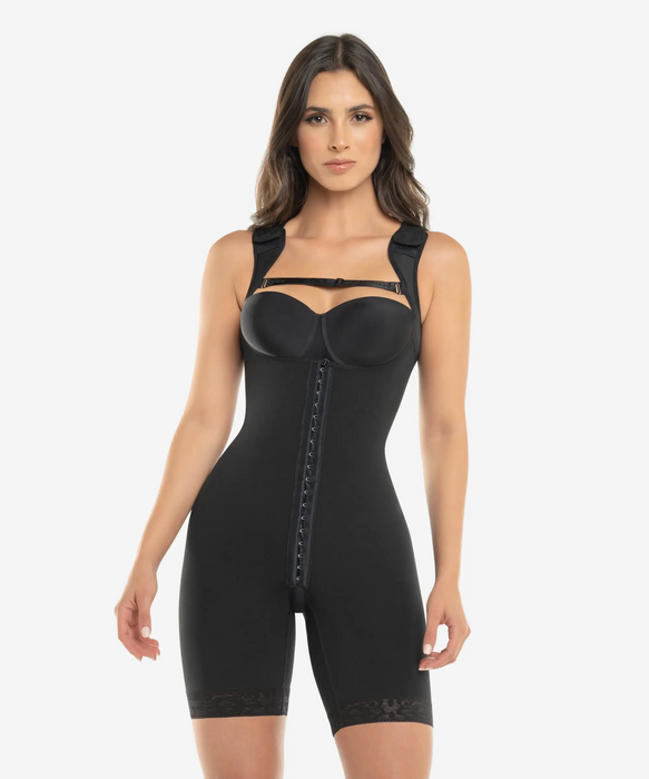 High control mid-thigh bodysuit - Style 455-CYSM Shapers- Ultra-Silueta.