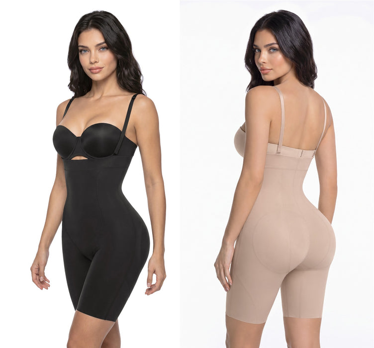 Ultra-Light Sculpting Strapless Style 510 High Compression & Booty Lift