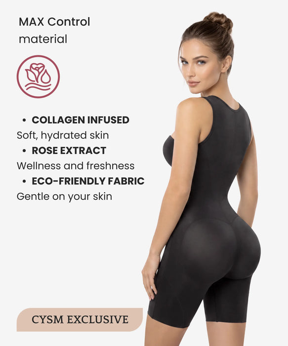 Ultra-Light Sculpting Full-Body Shaper Style 513 High Compression & Booty Lift