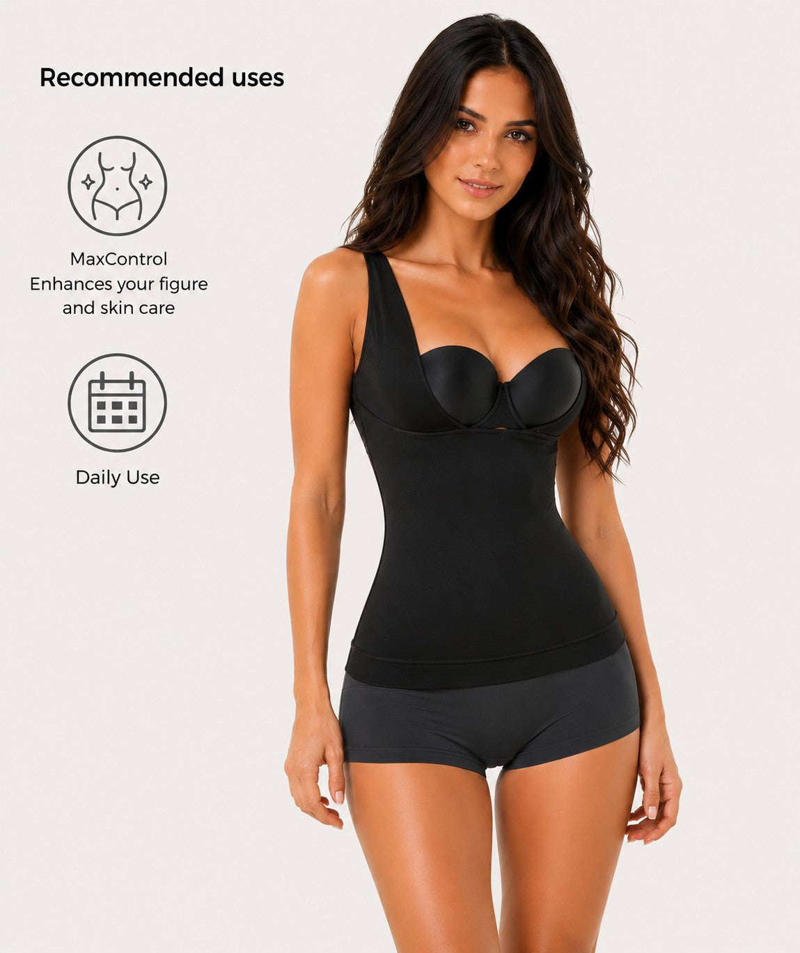 Ultra Flex 2 in 1 extra smooth curve definition slip - Style 601-CYSM Shapers- Ultra Flex.