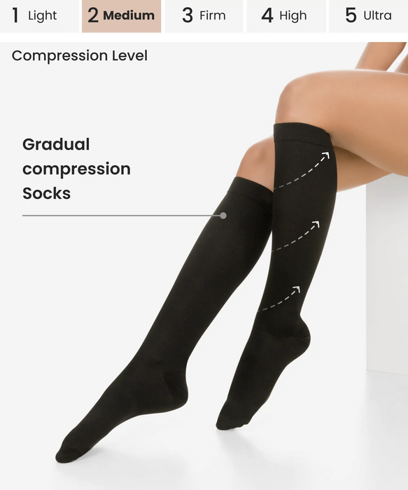 Compression socks for varicose veins - Style 66-CYSM Shapers- Medias.