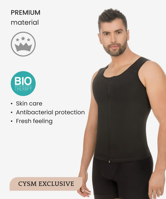 Men’s posture corrector thermal vest - Style 7005-CYSM Shapers- Ultra-Compresion.