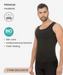 Men’s posture corrector thermal vest - Style 7005-CYSM Shapers- Ultra-Compresion.