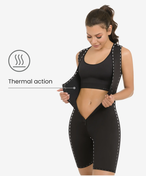 High performance thermal body suit - Style 8016-CYSM Shapers- Termico.