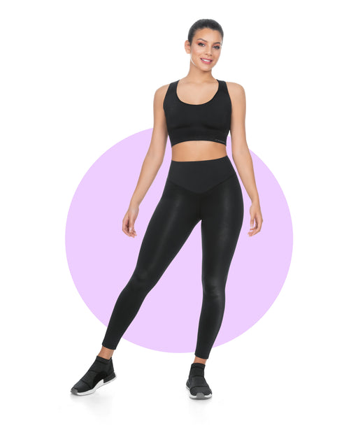 941-Double Compression and Abdomen Fit Legging Control-CYSM Shapers- Fit Leggings.